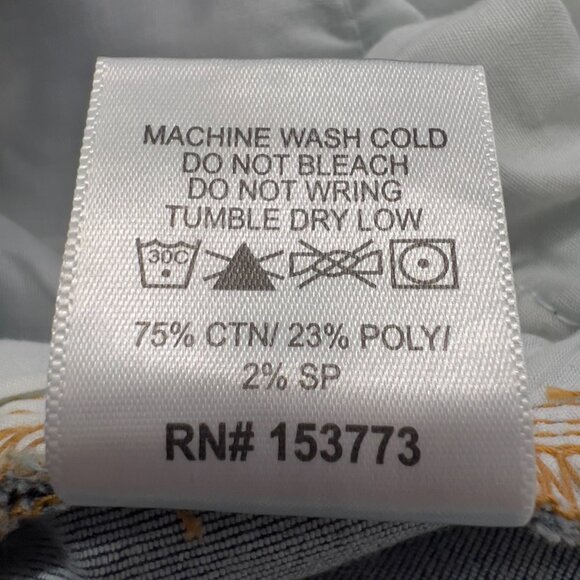 The M.A.P. Pearl Plus Embellished Skinny Blue Jeans  Size 2XL  Stretch Denim NWT - Picture 11 of 14